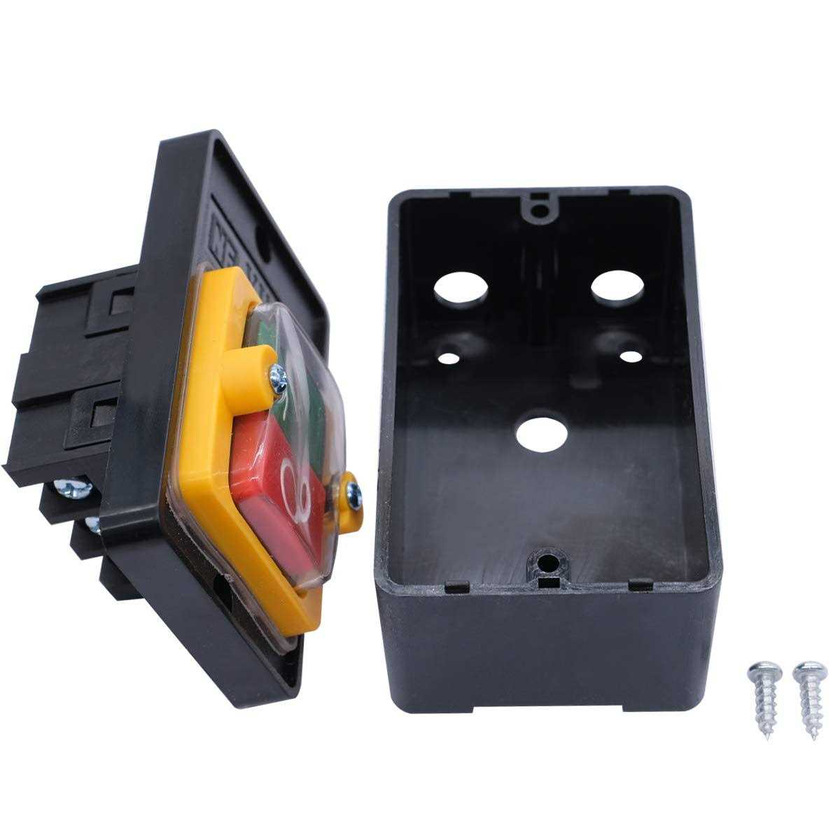 mxuteuk Rain Proof Up-Down Switch Control Station Crane Pendant Hoist Push Button Switch Momentary COB61-Up-Down - Inhomebuy