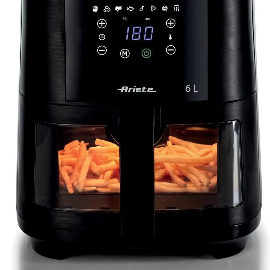 Airfryer With Transparent Basket 6L - Inhomebuy