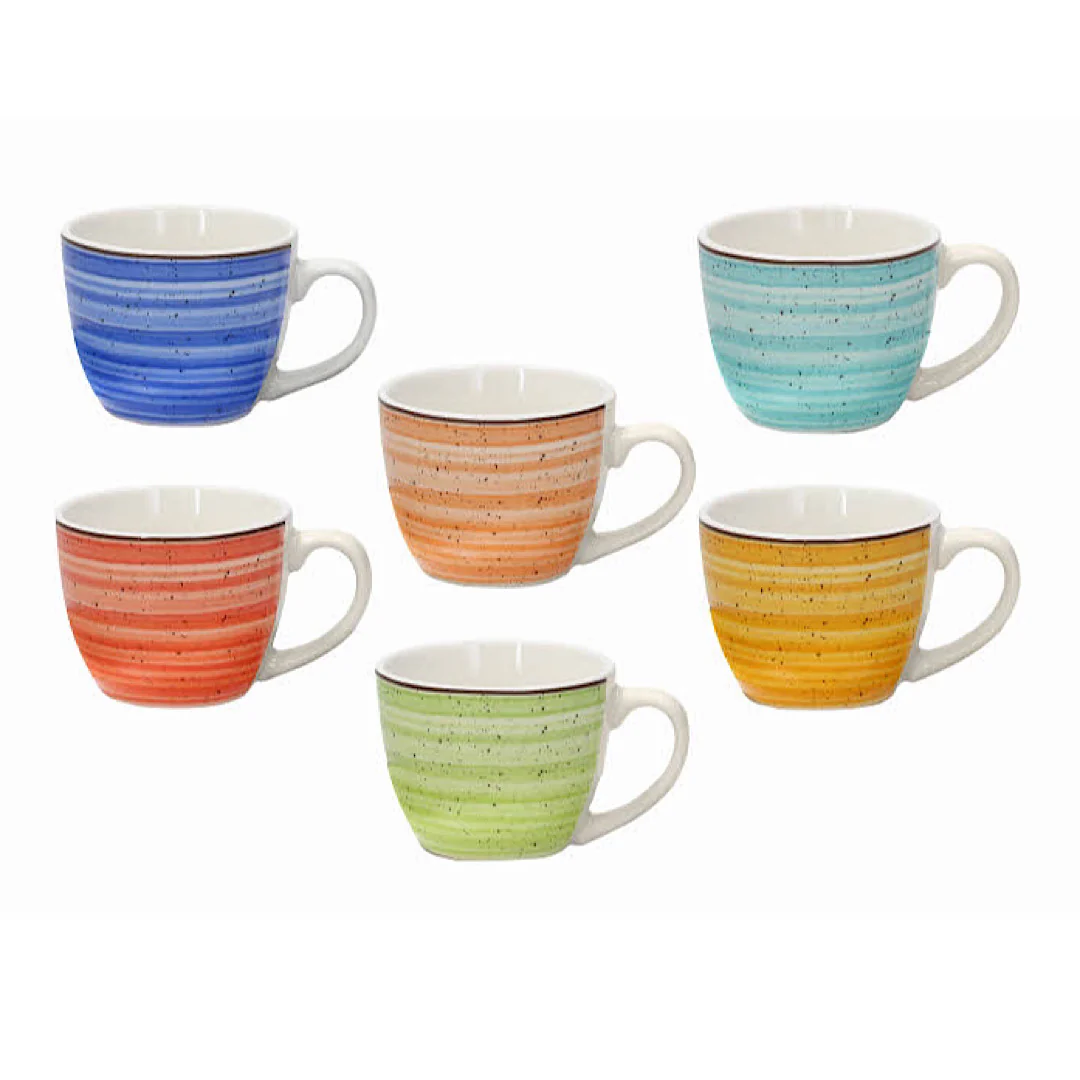 Iris kaleido Coffee Cup 80cc 6pcs - Inhomebuy