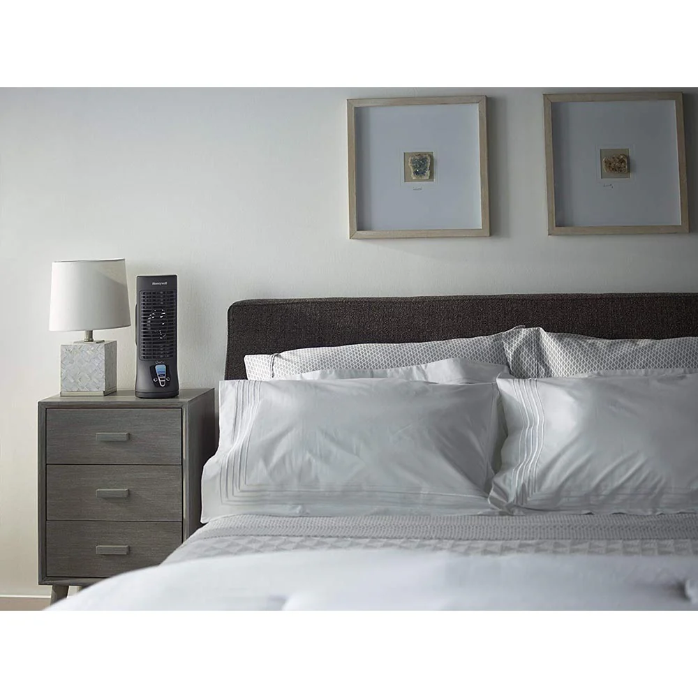 Honeywell Table Fan 13'' 4-speed DC motor | HTF210BC - Inhomebuy