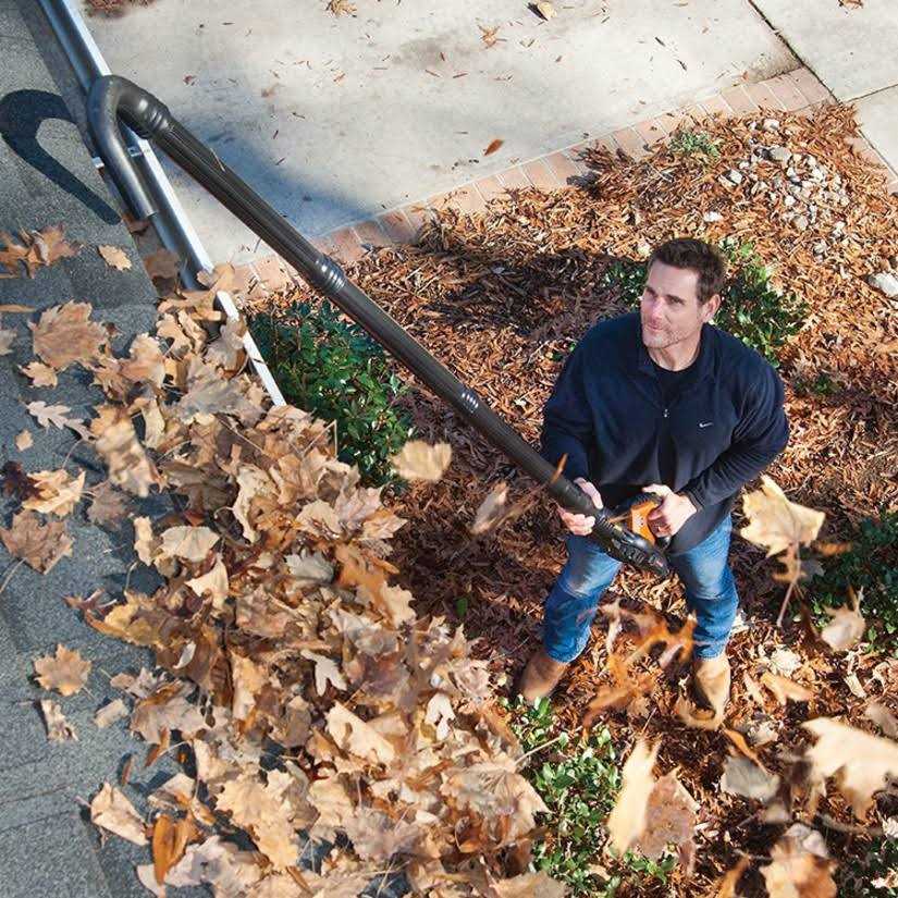 Worx WA4092 Universal Gutter Cleaning Kit - Inhomebuy