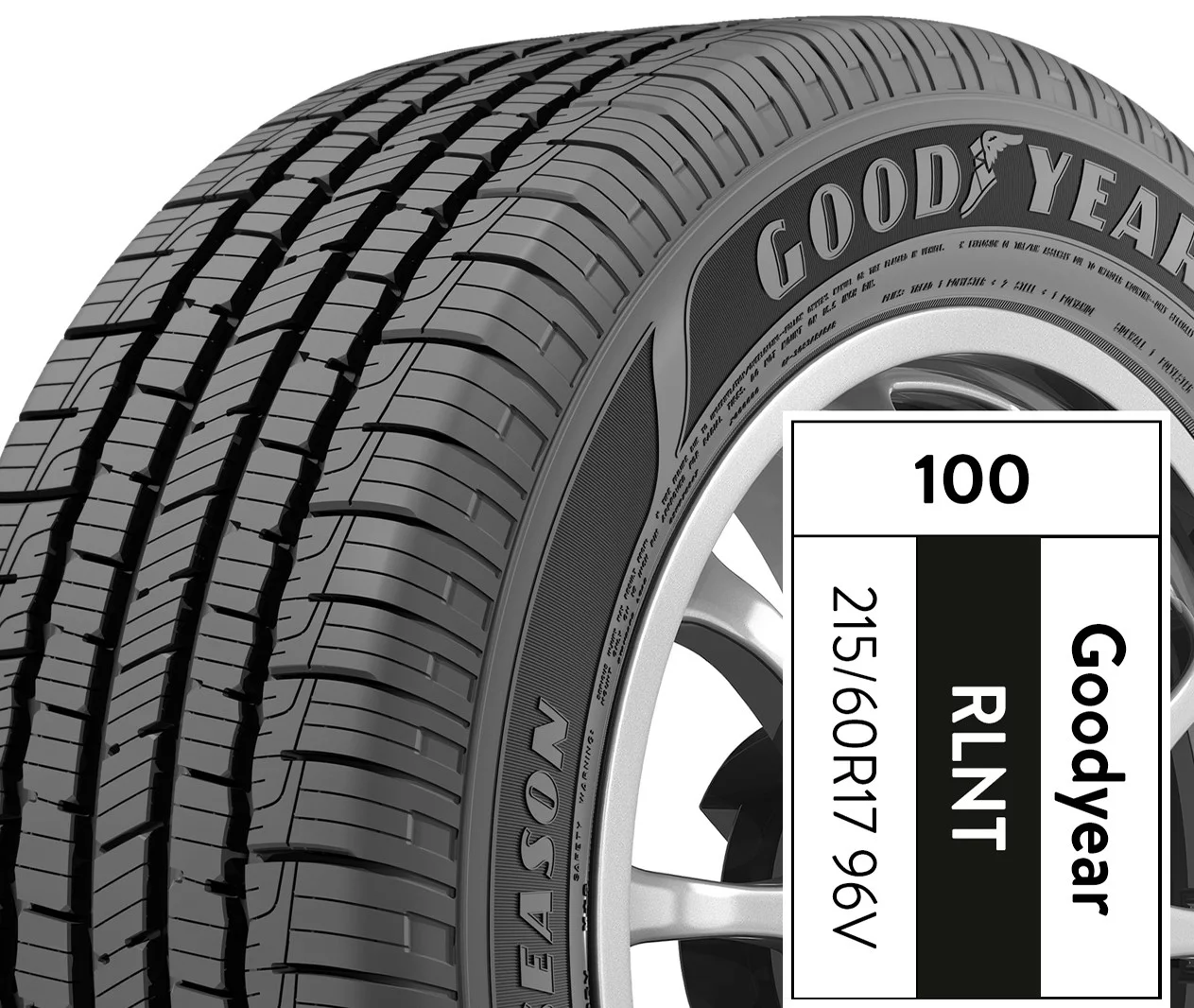 Goodyear Reliant All-Season 215/60R17 96V All-Season Tire - Inhomebuy