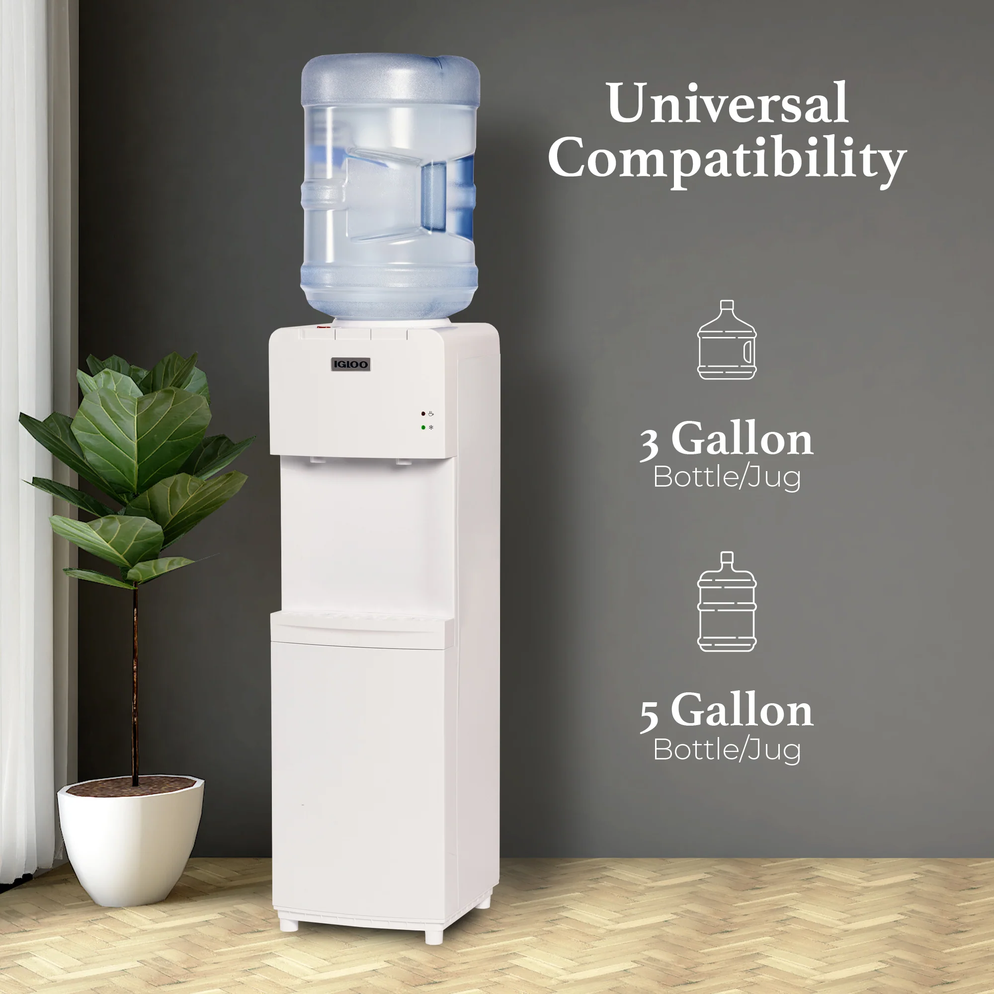 Igloo® Hot & Cold Top Loading Water Dispenser - Inhomebuy