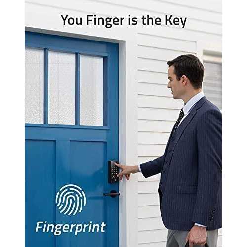 eufy Security Smart Lock C220 Fingerprint Keyless Entry Door Lock - Inhomebuy