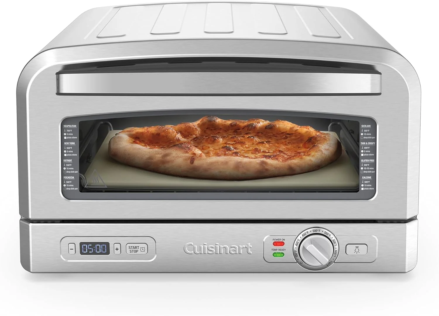 Cuisinart Indoor Pizza Oven: 1800W, incl 12.5