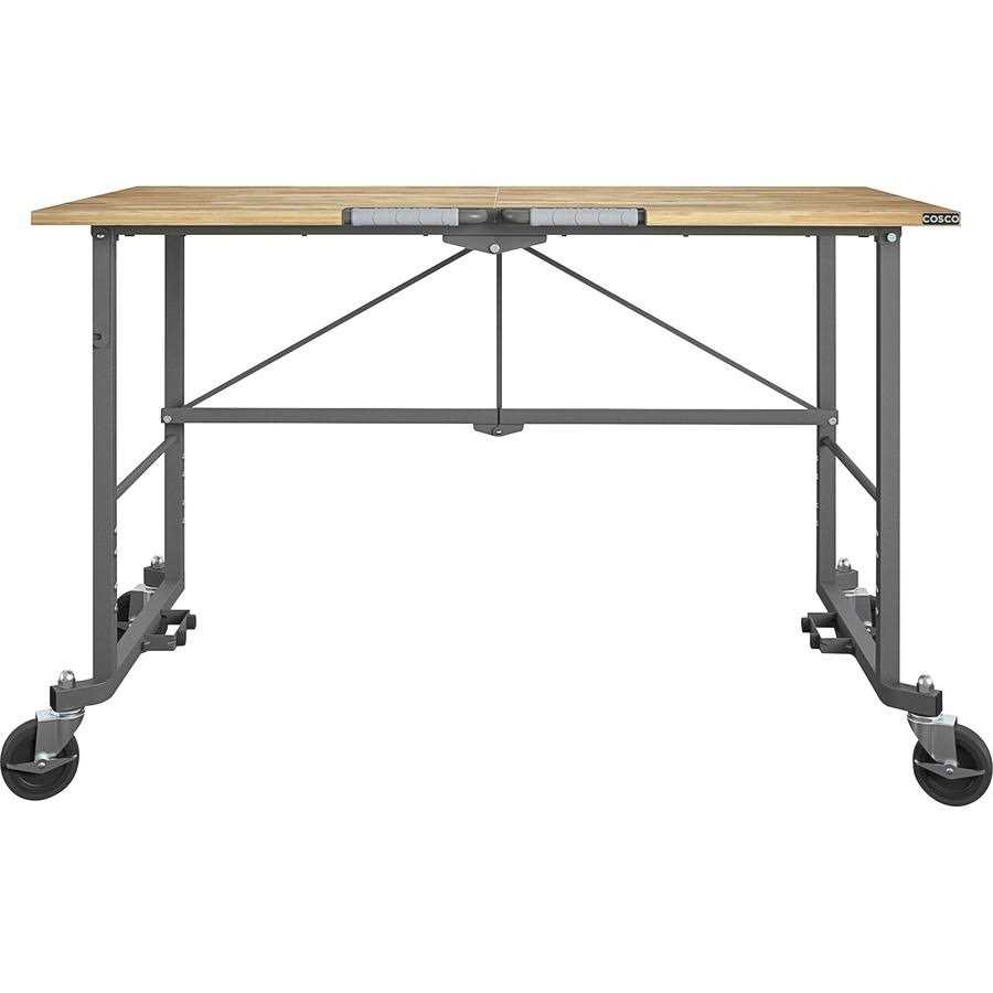 Cosco SmartFold Butcher Block Portable Workbench - Inhomebuy