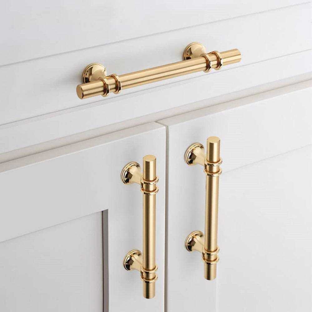 Goldenwarm Drawer Pulls and Cabinet Knobs Luxurious Zinc Alloy - Inhomebuy
