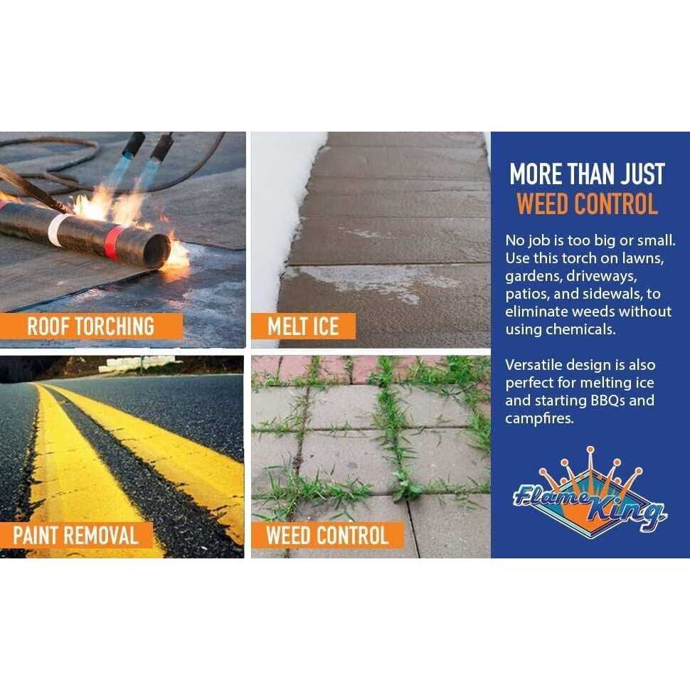 Flame King 1 lb. Refillable Propane Cylinder - Inhomebuy