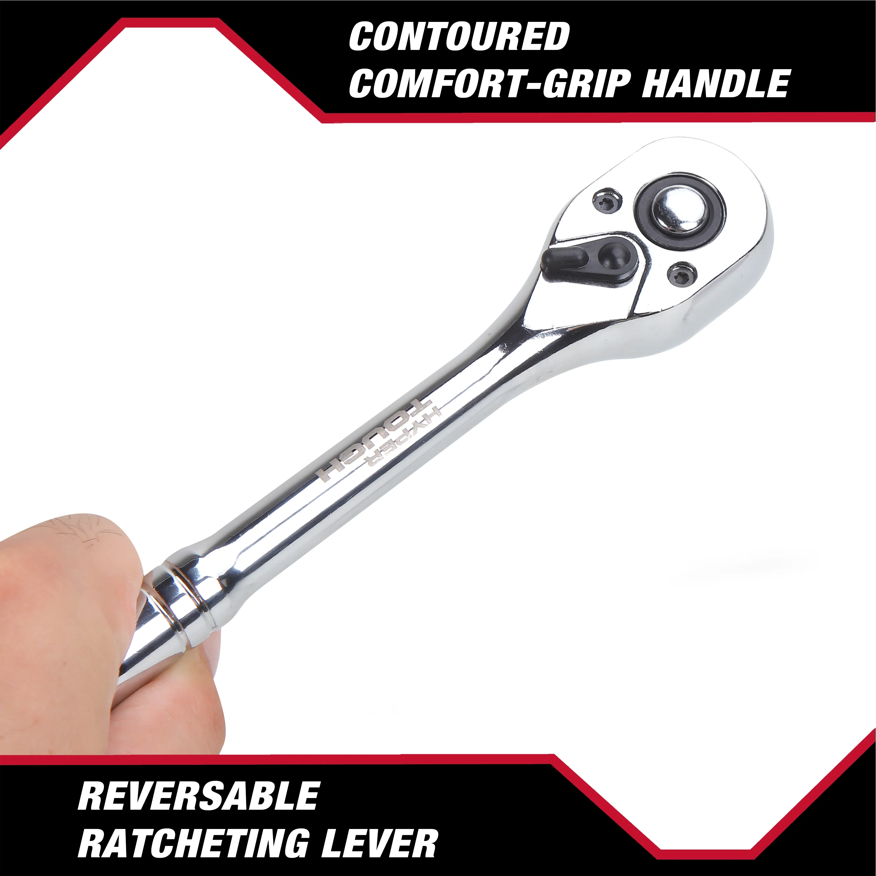 Hyper Tough 12-Piece 3/8-inch Drive Socket Set mm, Model 42883 - Inhomebuy