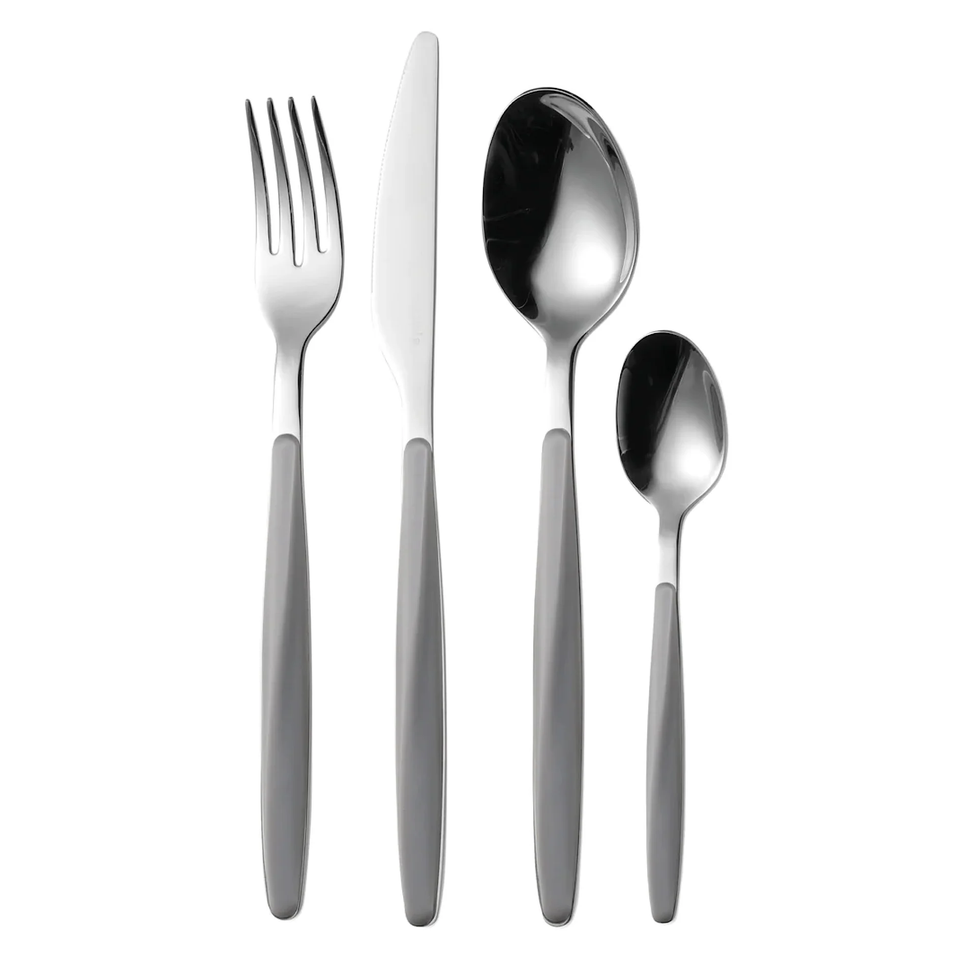 24 Pieces Cutlery Set My Fusion Grey - Inhomebuy
