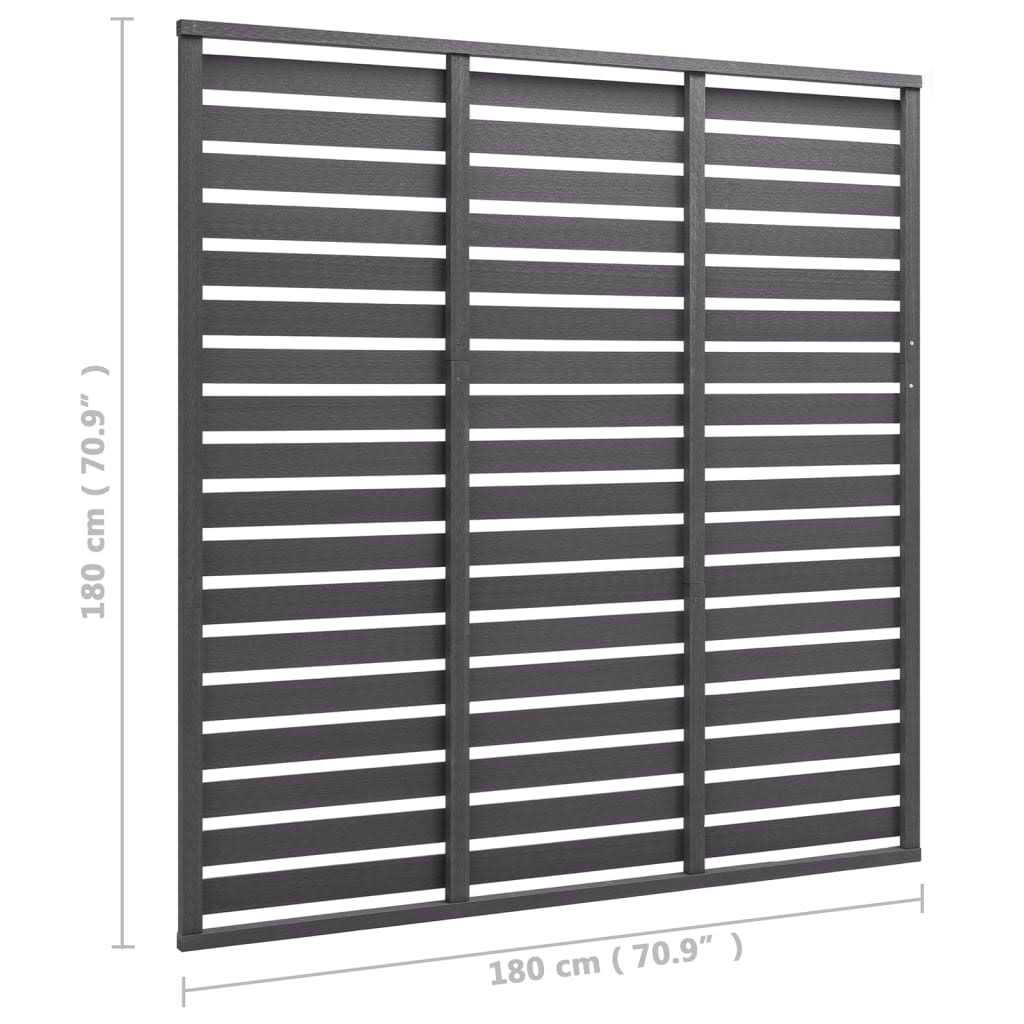 vidaXL Fence Panel WPC 70.9×70.9 - Inhomebuy
