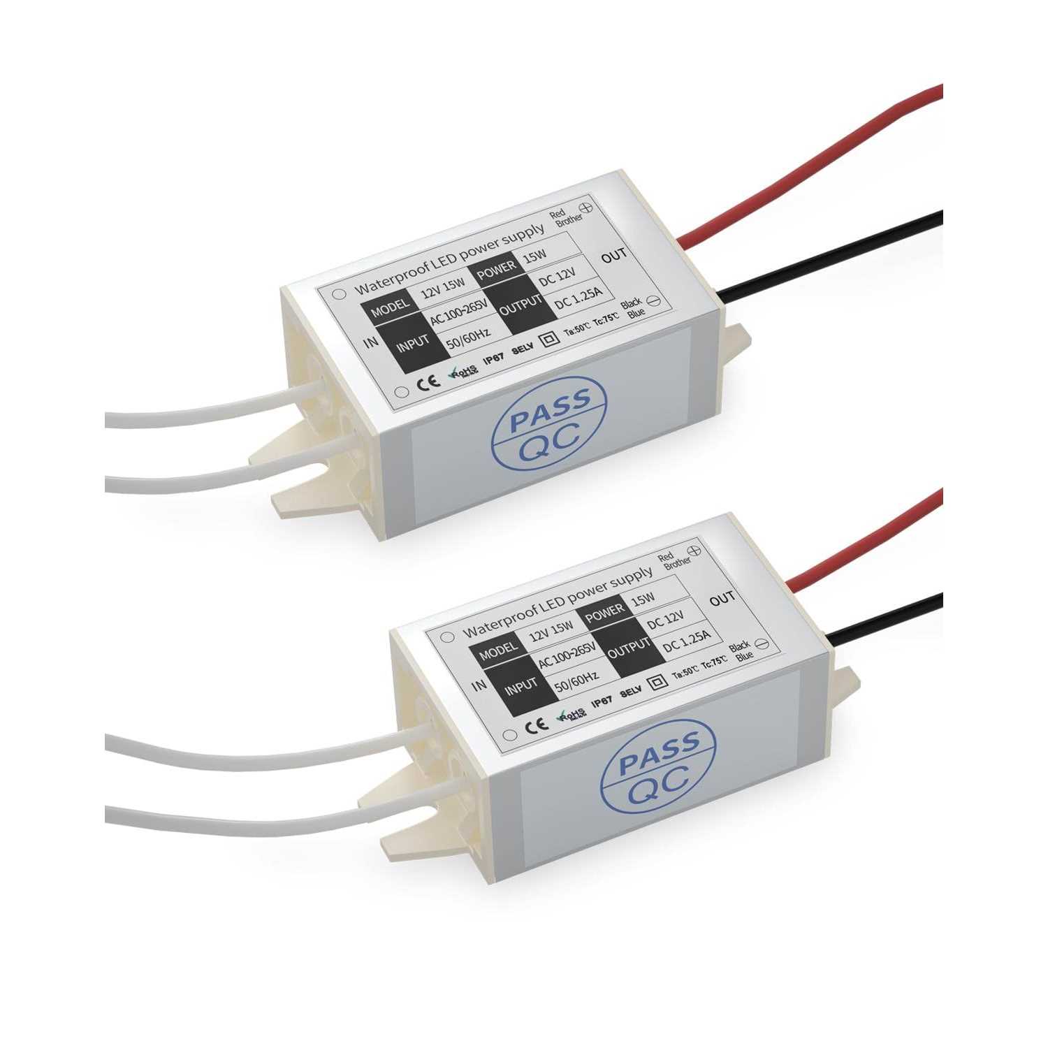 DC 12V 24V Car Voltmeter with LED Digital Display - Inhomebuy