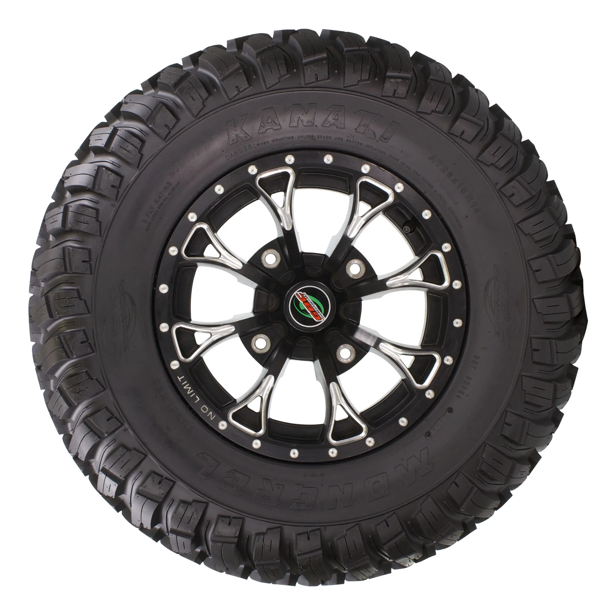 Kanati Mongrel 30X10R14 78J E ATV/UTV Tire - Inhomebuy