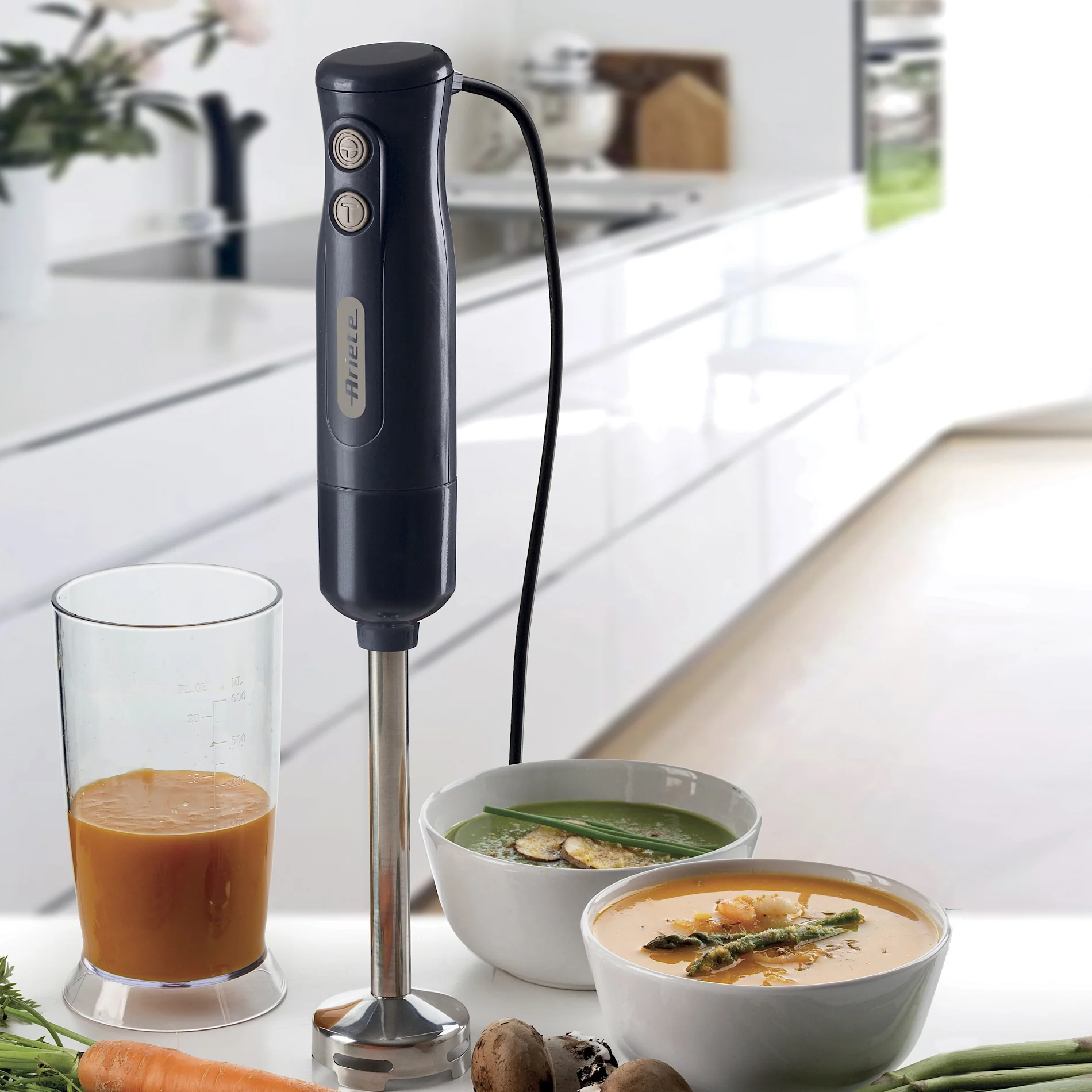 Hand Blender With Stainless Steel Blade - Inhomebuy