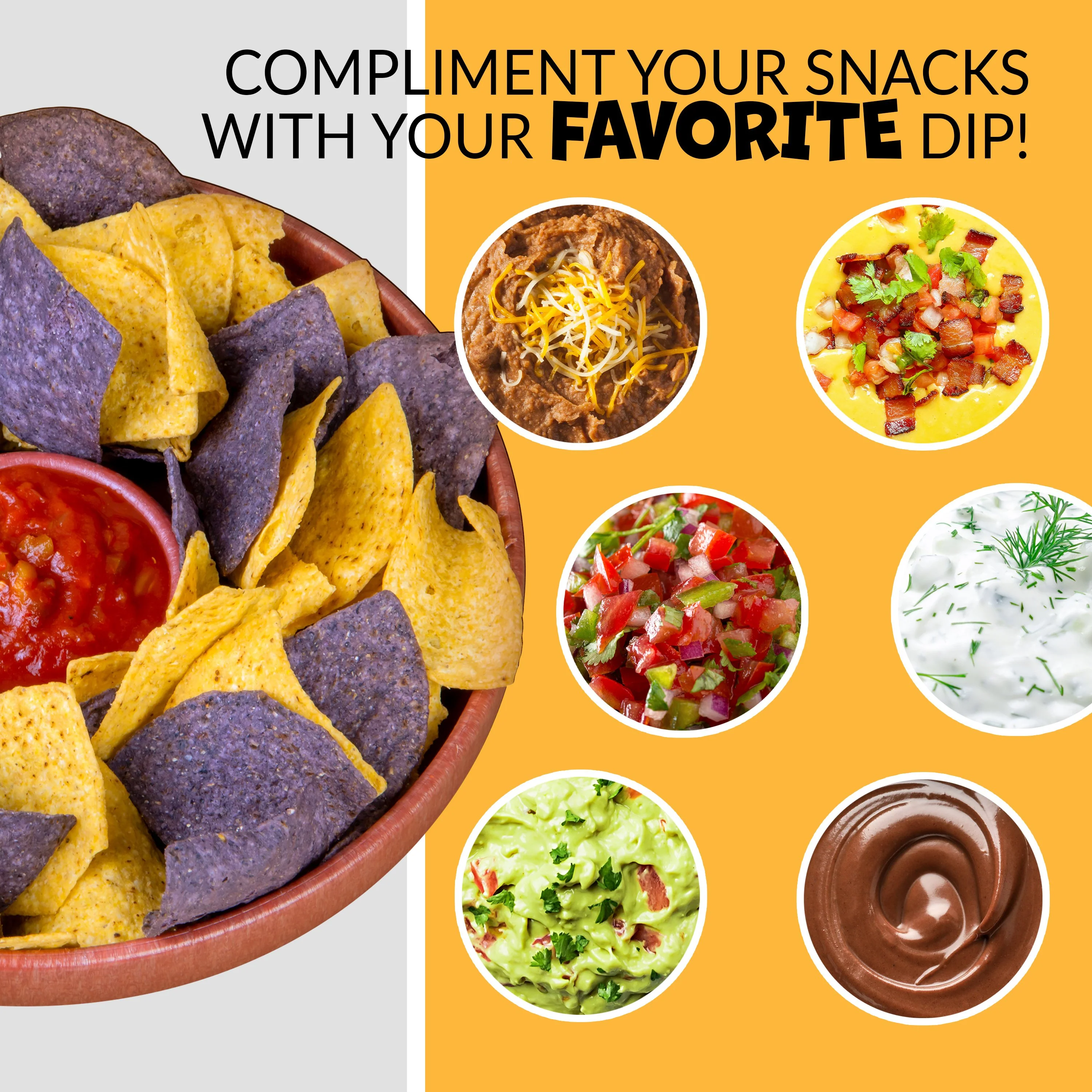 Taco Tuesday Tortilla Chip & Salsa Bowl - Inhomebuy