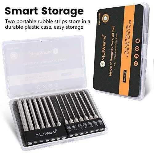 MulWark 1/4 Low Profile Mini Ratchet Wrench Close Quarters Screwdriver Set with High Torque - Inhomebuy