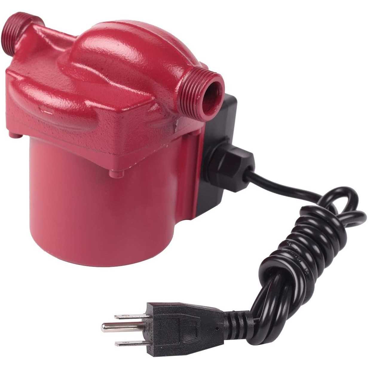 EXTRAUP 115Volt 1/2HP 1500 GPH Heavy Duty High Pressure Cast Iron Casing Water Transfer Utility Pump With Brass Connectors and Suction Strainer - Inhomebuy