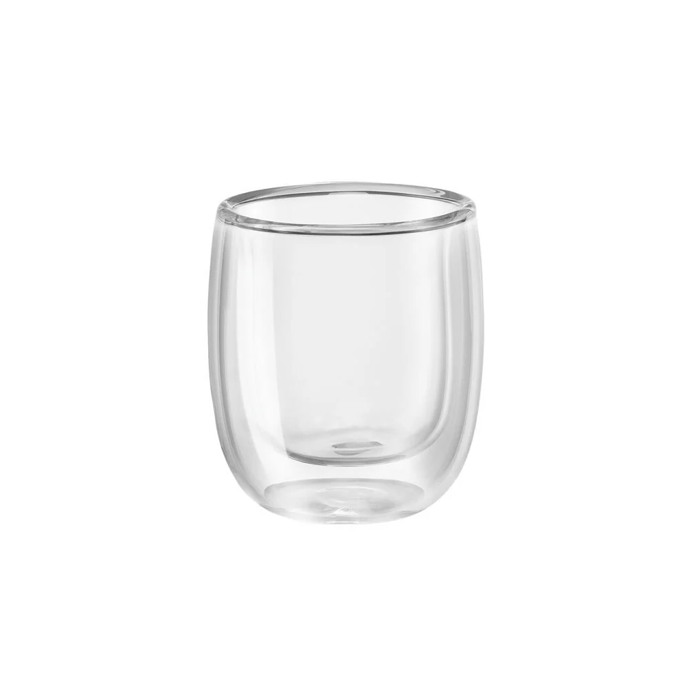 ZWILLING 2pc Espresso Glass Set, Sorrento Double Wall Glassware Series - Inhomebuy