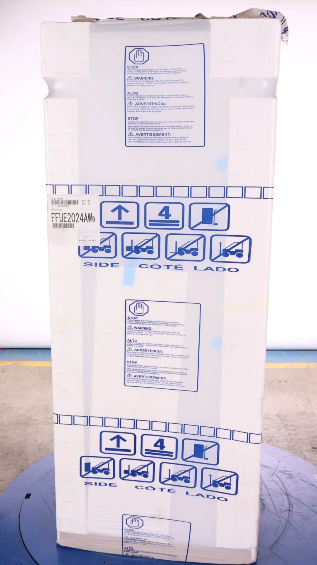 Frigidaire 20 cu ft. Upright Freezer with Auto-Close Doors - FFUE2024AW - Inhomebuy