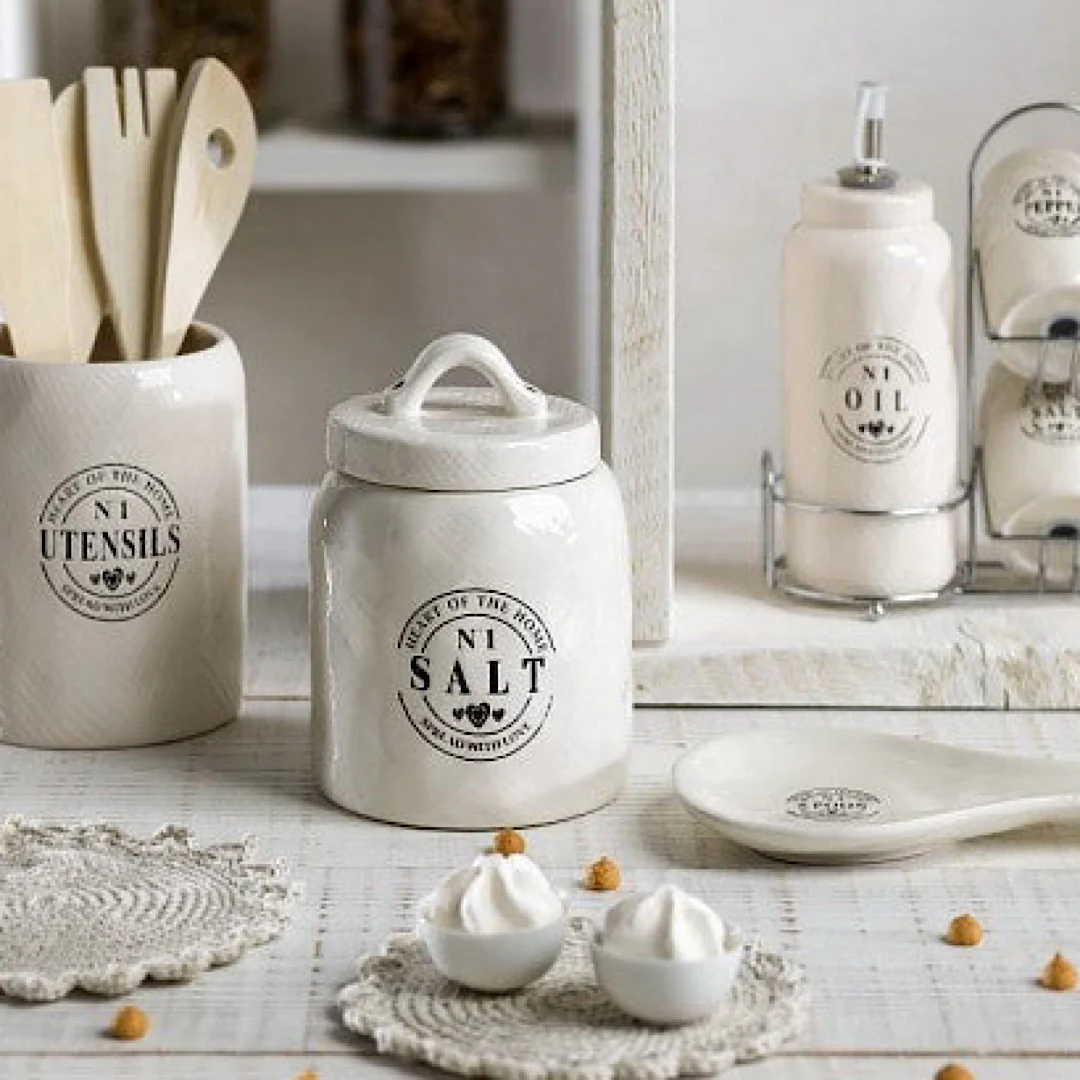 Set Ladles and Pot 5pcs Dolce Country’s - Inhomebuy