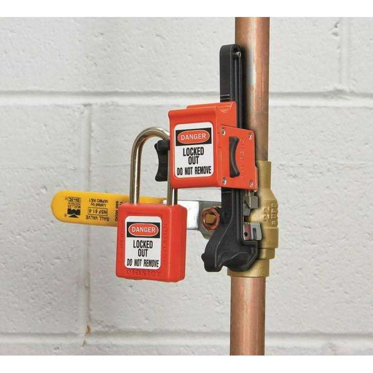 Master Lock Rotating Gate Valve Lockout 480 - Inhomebuy