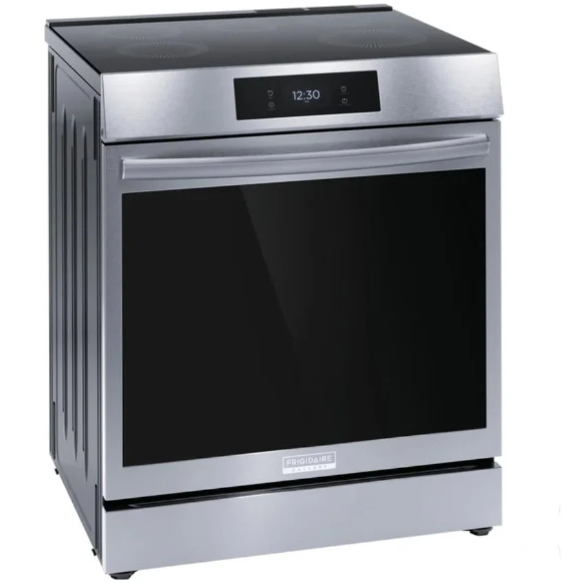 FRIGIDAIRE GALLERY 30 IN. 6.2 CU.FT FREE STANDING INDUCTION FRONT CONTROL RANGE WITH AIR FRYER AND T - Inhomebuy