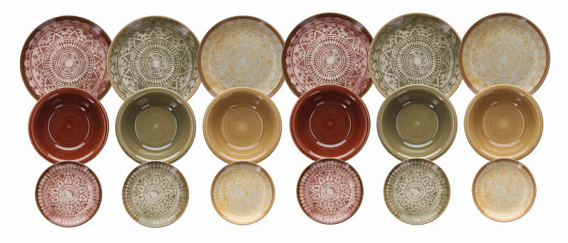 Louise Iglesias Dinner Set 18pcs - Inhomebuy