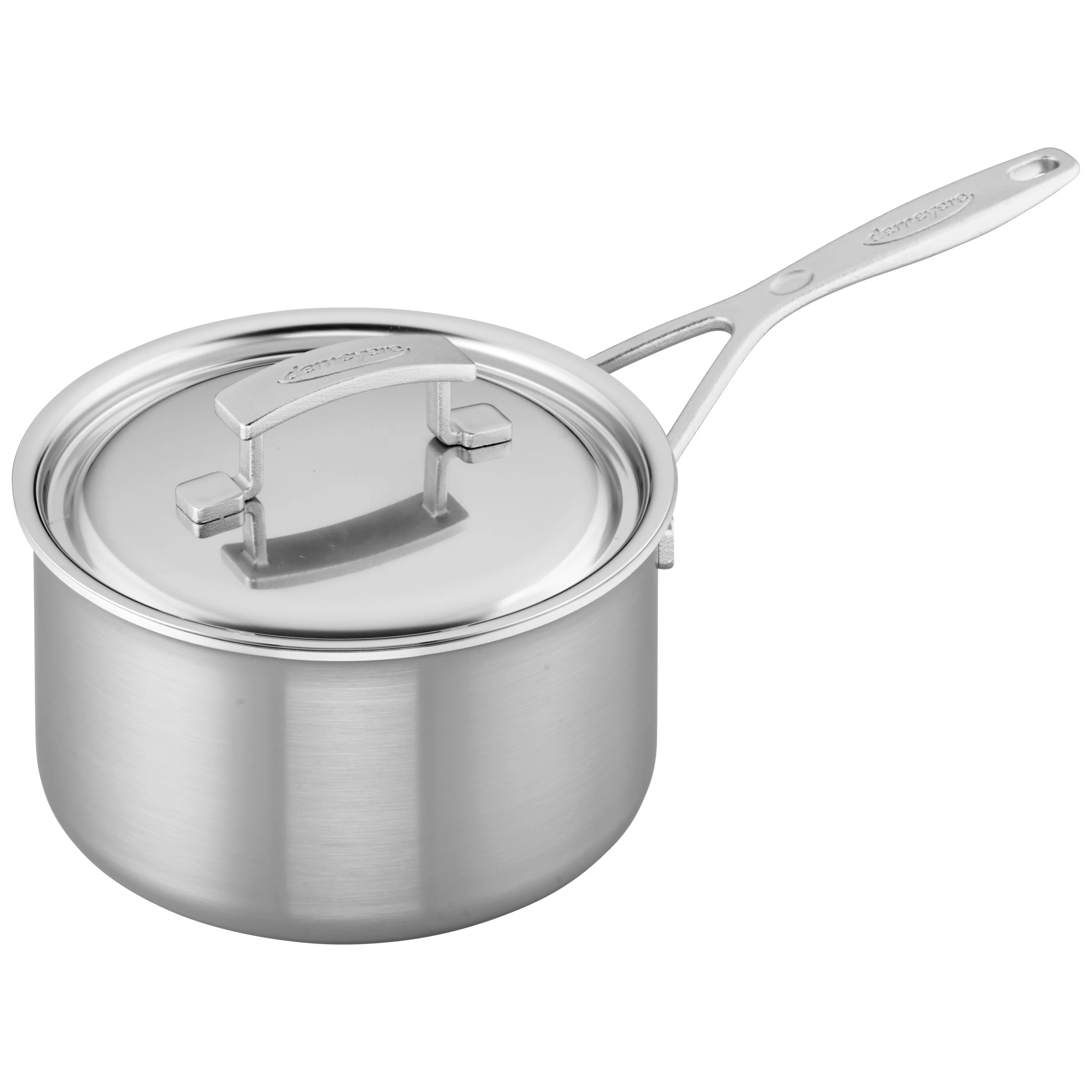 Demeyere 3 Qt. Stainless Steel Sauce Pan, Industry Series - Inhomebuy