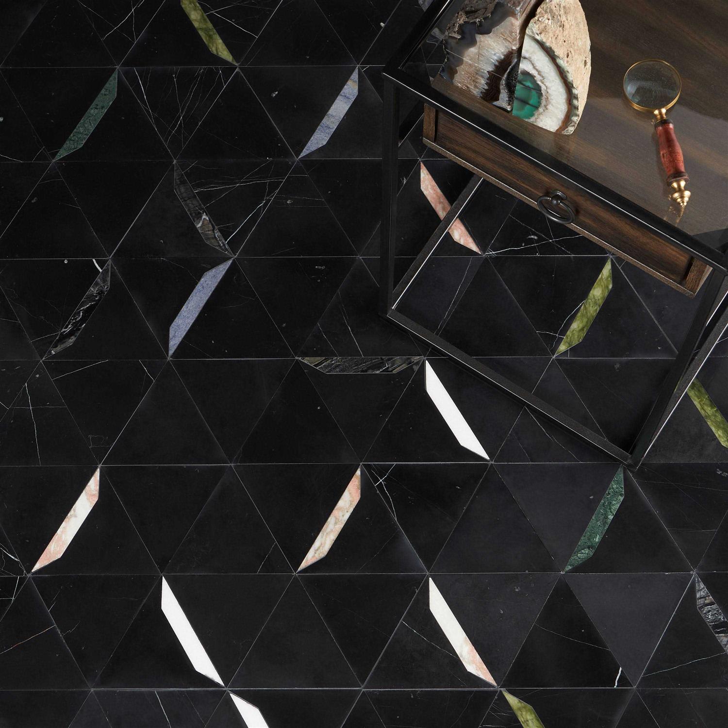 Zandara 5 x 6 Marble Novelty Mosaic Wall & Floor Tile Ivy Hill Tile - Inhomebuy