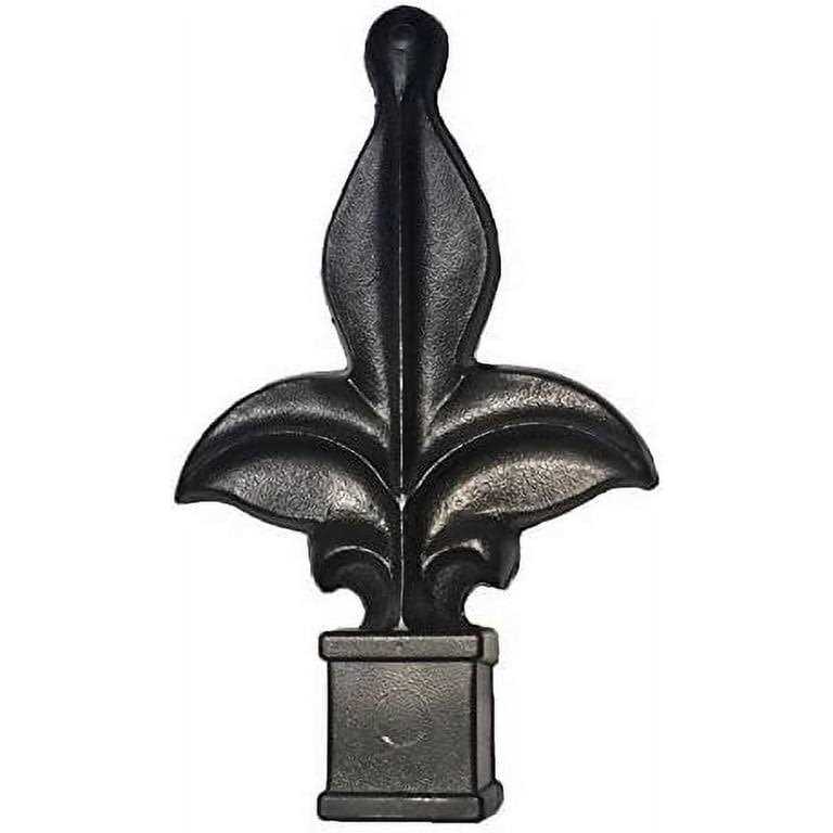 Fence Finials Easy-Tap Installation High-Impact Polypropylene Four-Sided Spire - Inhomebuy