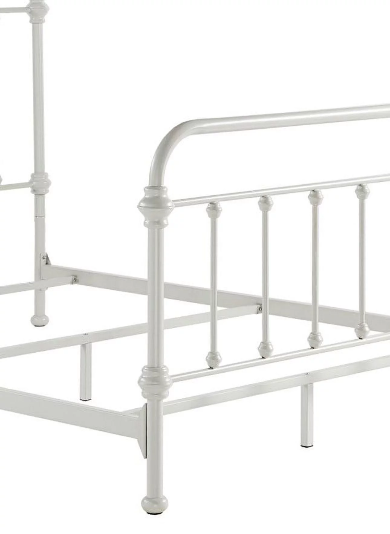 Weston Home Nottingham Metal Twin Bed, Blue Steel - Inhomebuy