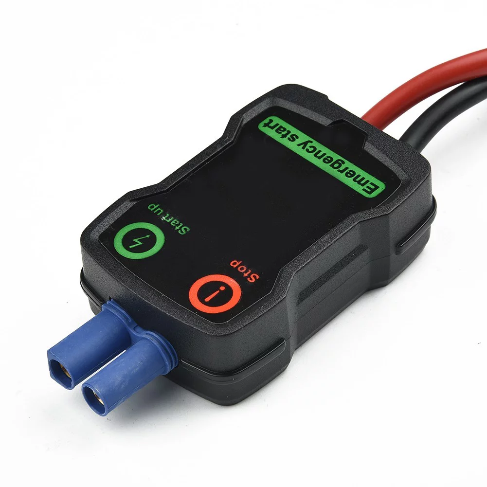 Car Jump Starter Booster Cable Battery Alligator Clamp LED Indicator - Inhomebuy