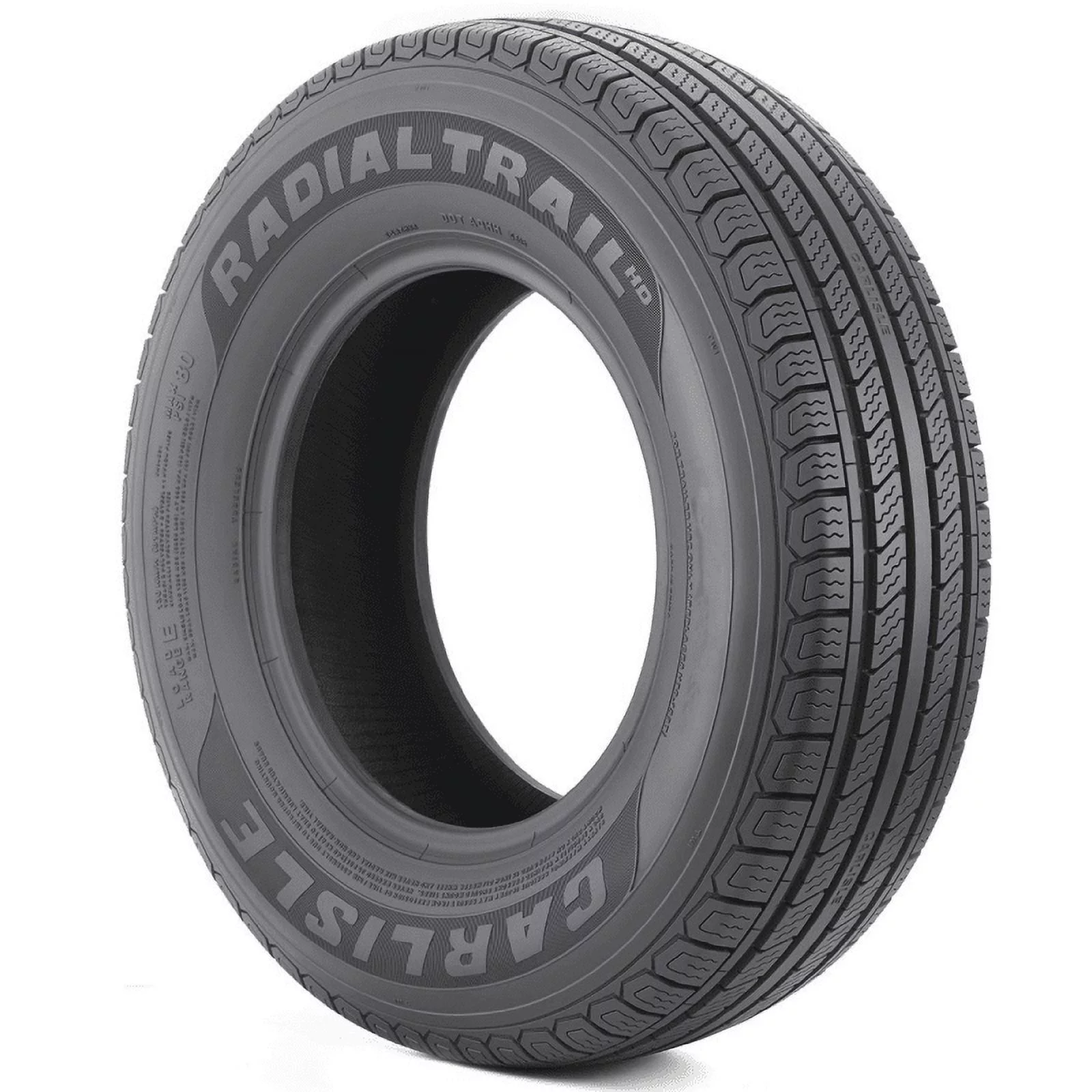 Carlisle Radial Trail HD Trailer Tire - ST225/75R15 LRE 10PLY Rated - Inhomebuy
