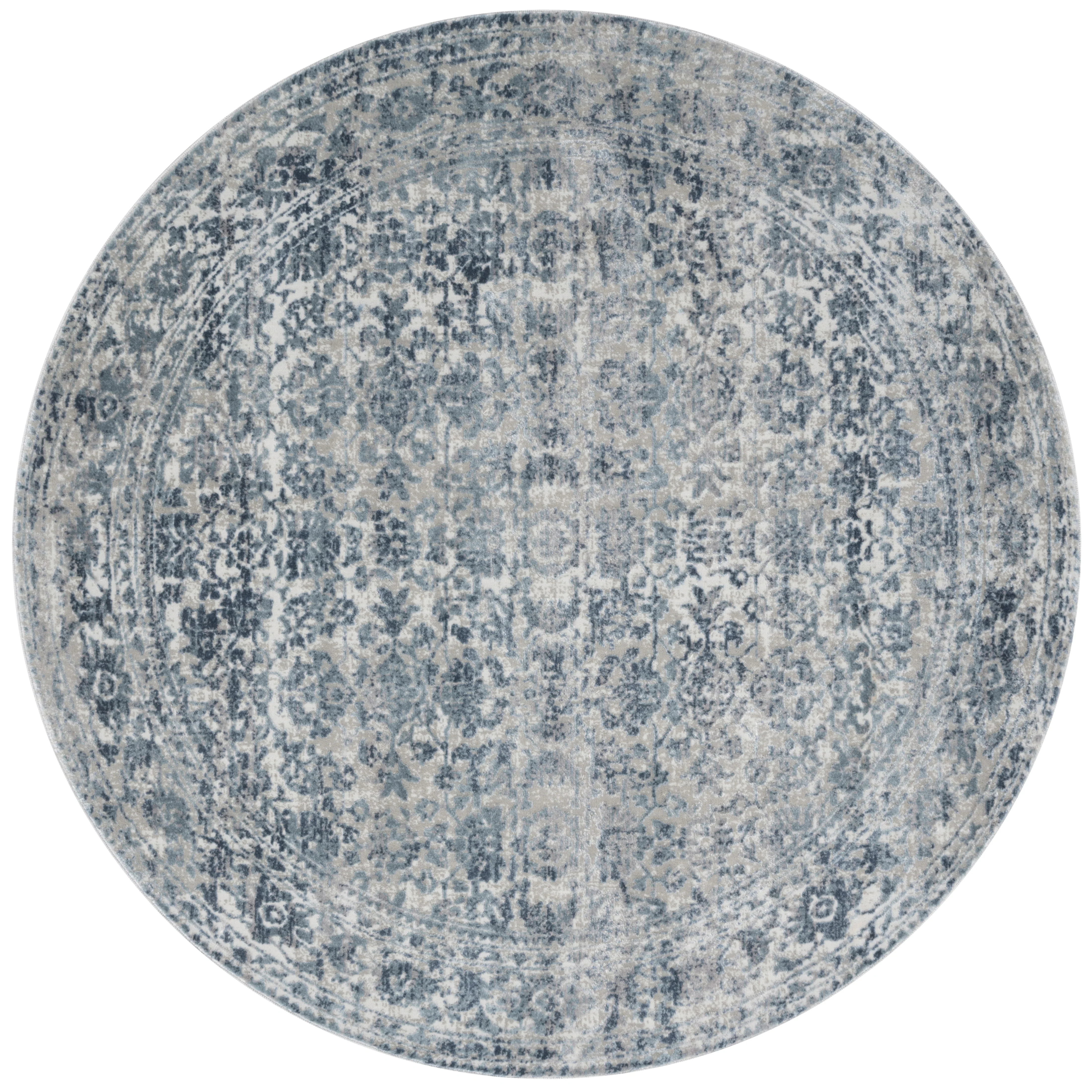 Loloi Rugs Patina Collection Rug in Sky, Stone - 7'10