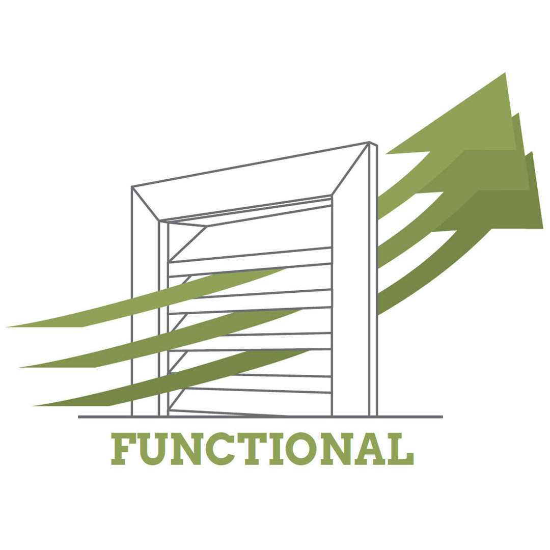 Ekena Millwork Octagonal Surface Mount PVC Gable Vent - Inhomebuy