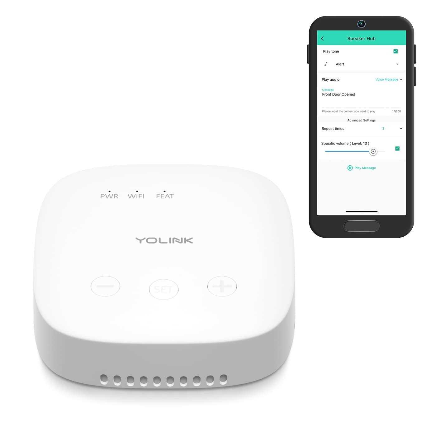 YoLink Hub Central Controller Only for YoLink Devices 1/4 Mile Worlds Longest Range Smart Hub LoRa Enabled Smart Home Automat - Inhomebuy