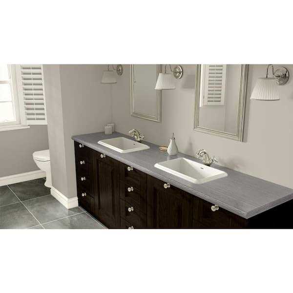 Wilsonart Satin Stainless 4830K Laminate Sheet - Inhomebuy