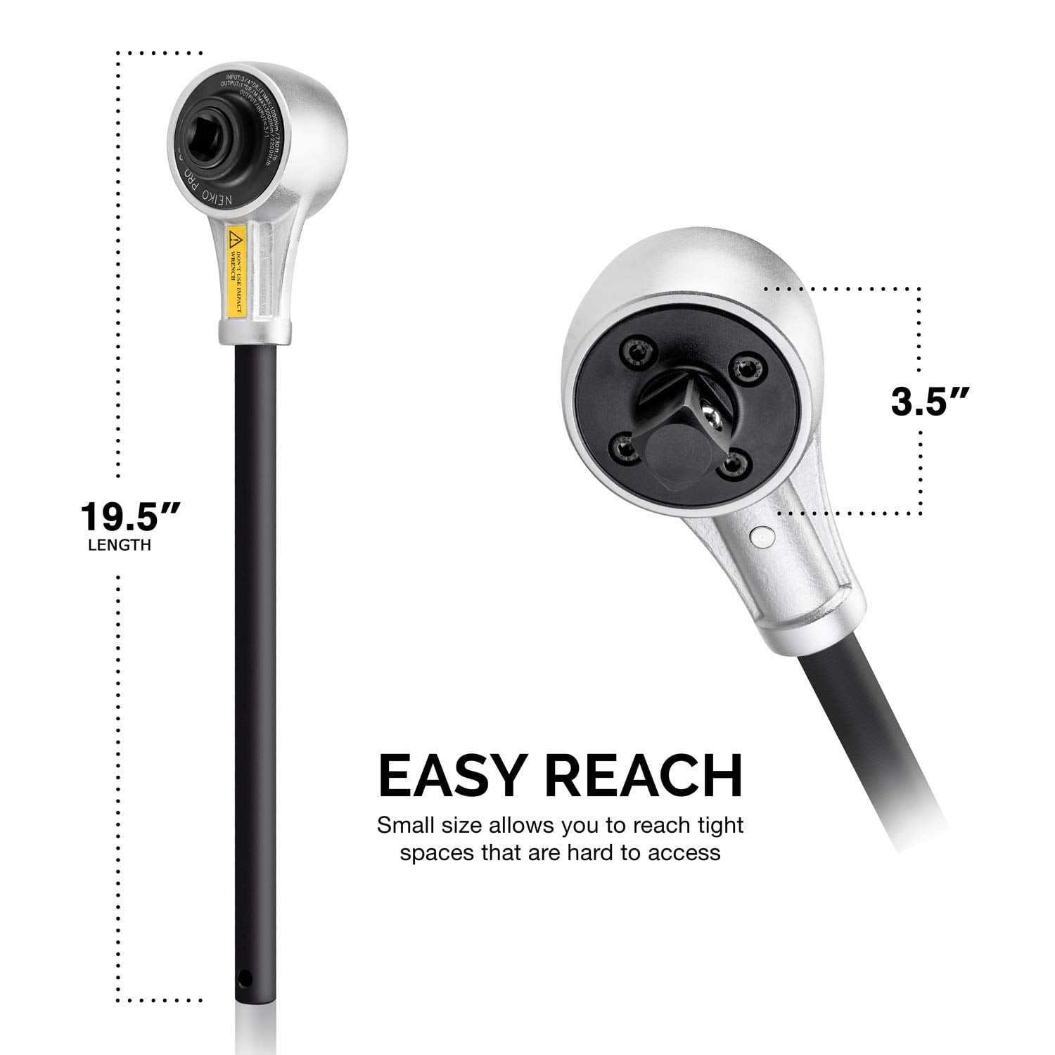 Neiko 02614A Interchangeable Large Hollow Hole Punch Set 10 Piece - Inhomebuy