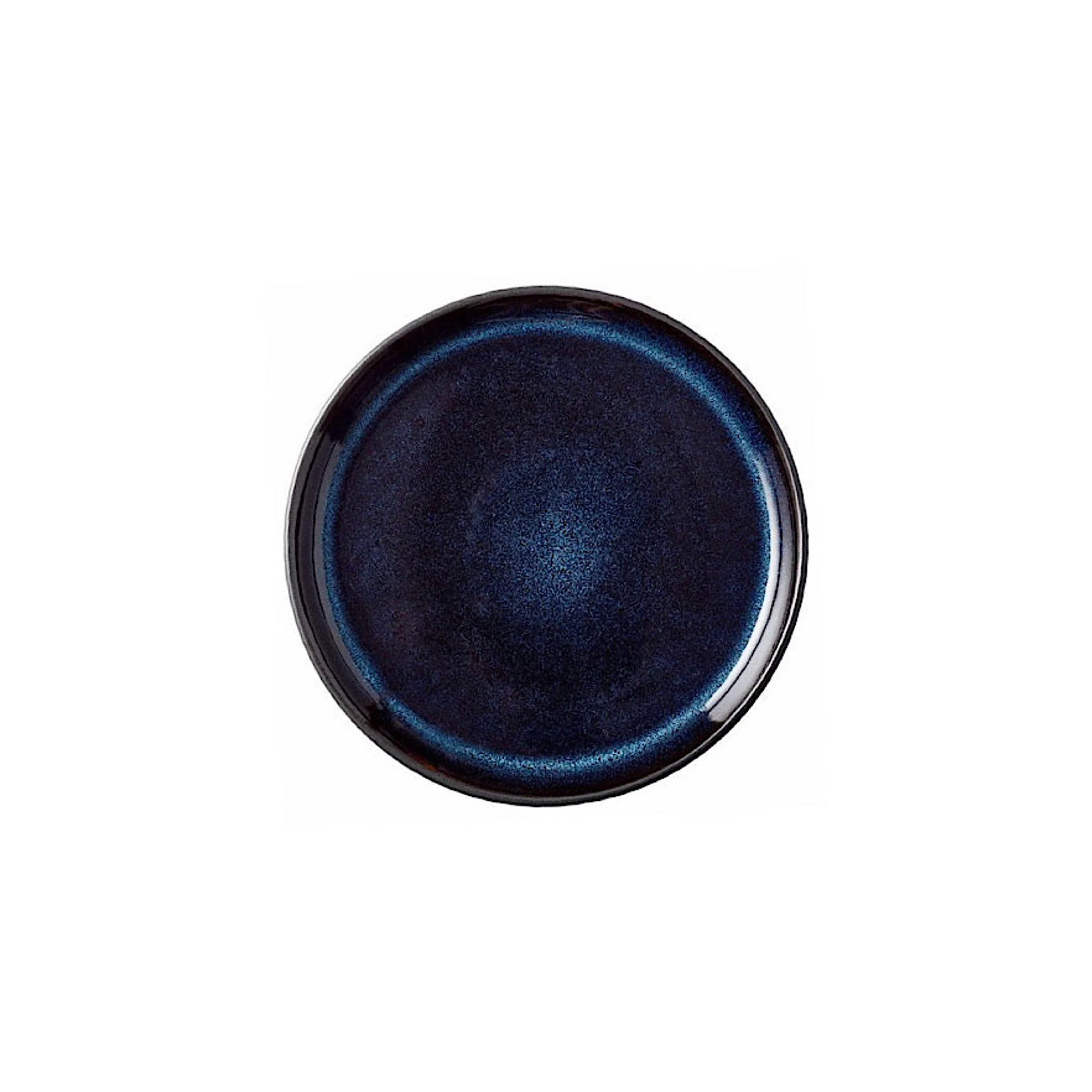 Stoneware Gastro Plate 17cm Black, Dark Blue - Inhomebuy