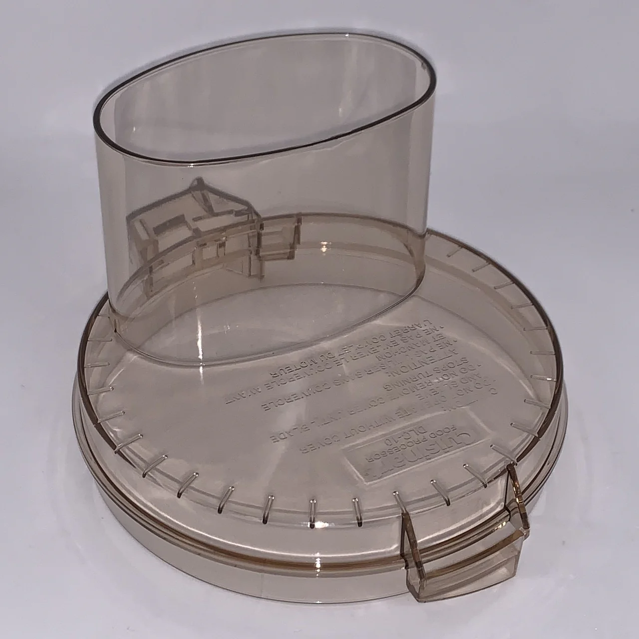 DLC117BTX1 | Cover with Large Feed Tube (Amber) for DLC-10 [DISCONTINUED] - Inhomebuy