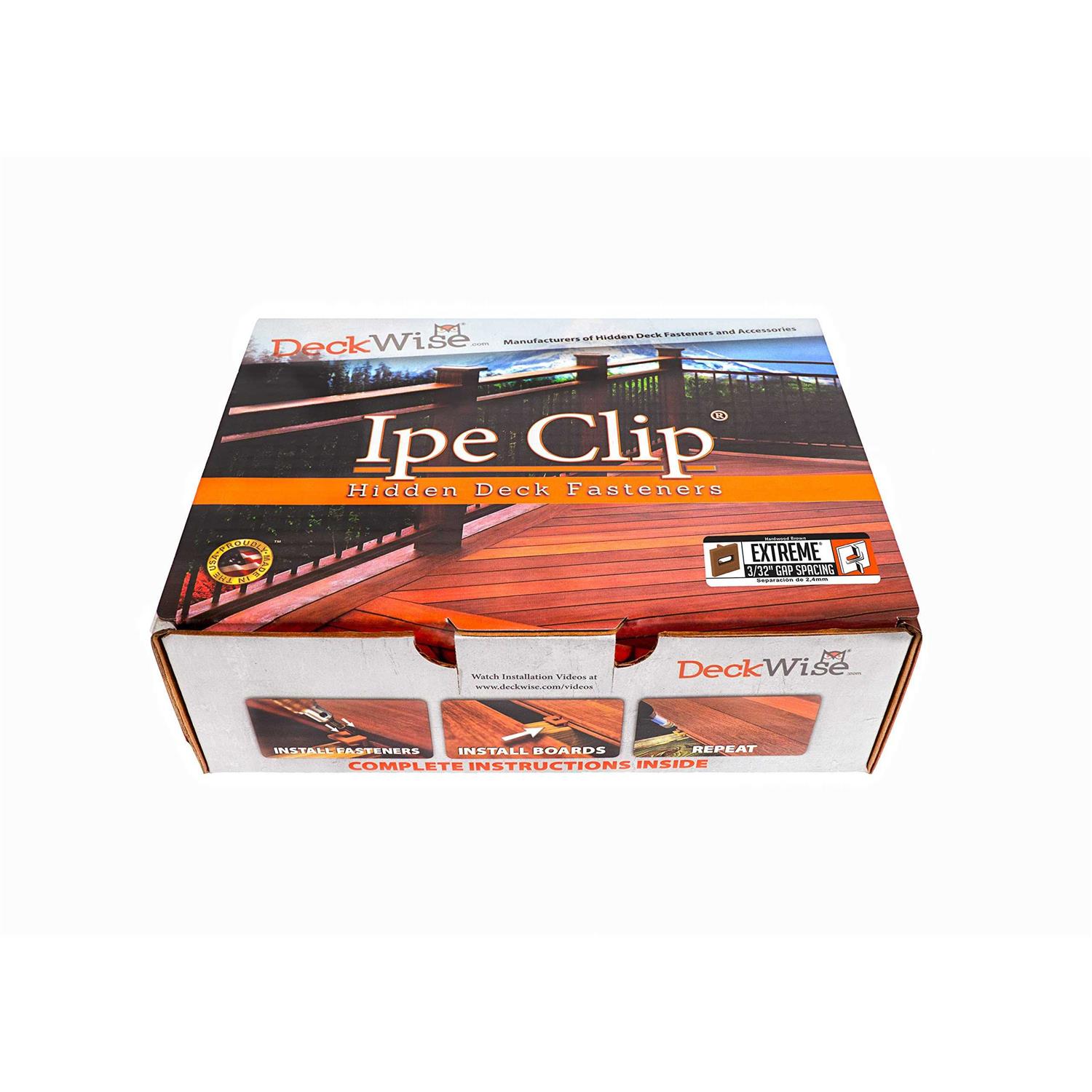 DeckWise Extreme Ipe Clip Hidden Fastener - Inhomebuy