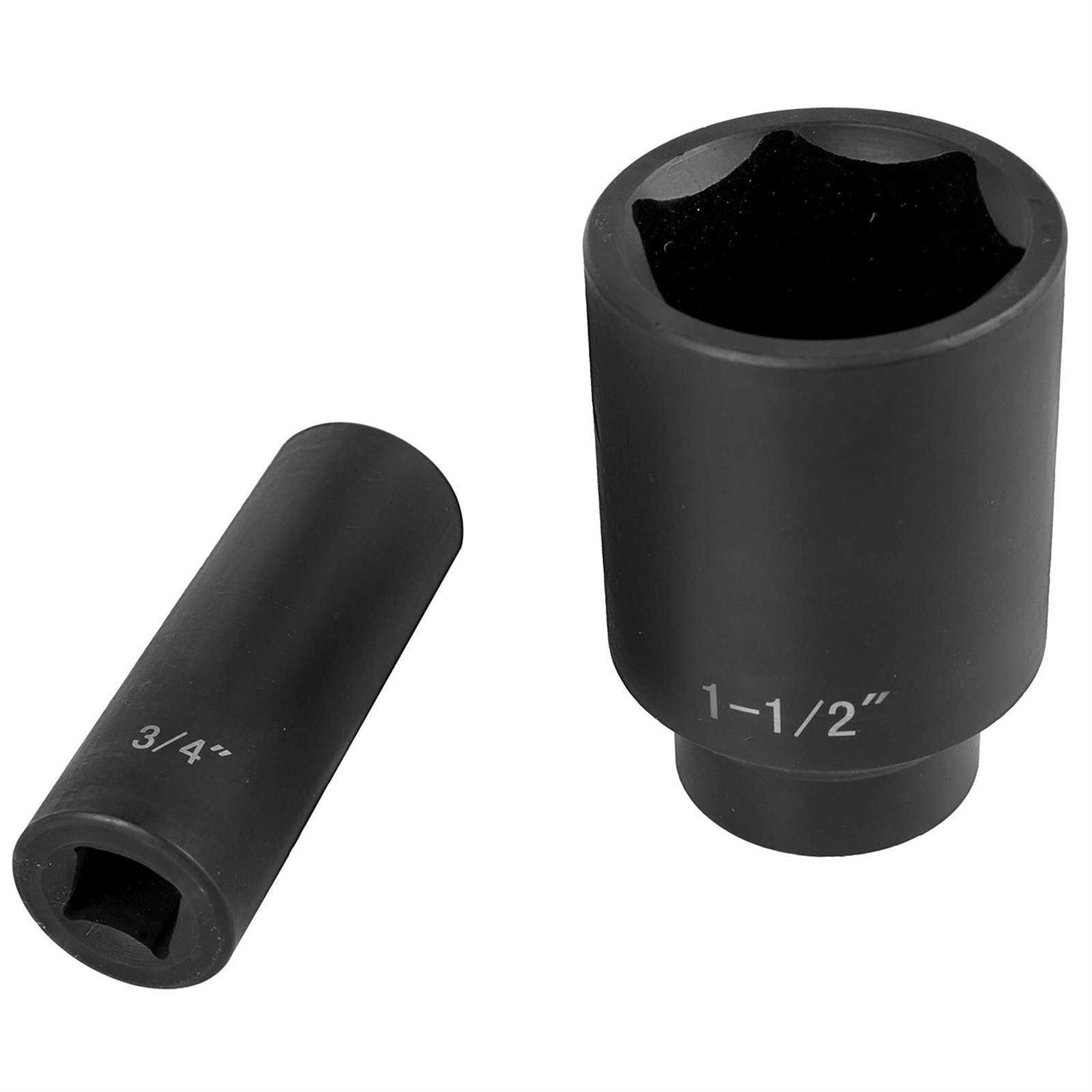 VEVOR Impact Socket Set 1/2 Inches 19 Piece Impact Sockets - Inhomebuy