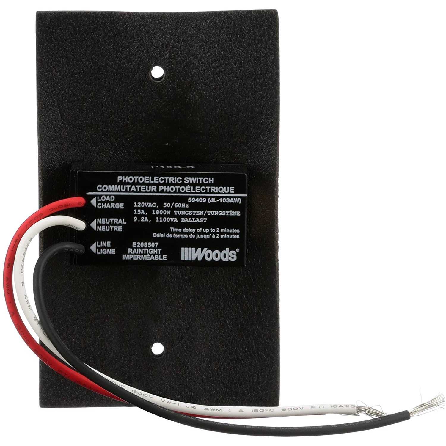 Woods Swivel-Mount Light Control With Photocell - Inhomebuy