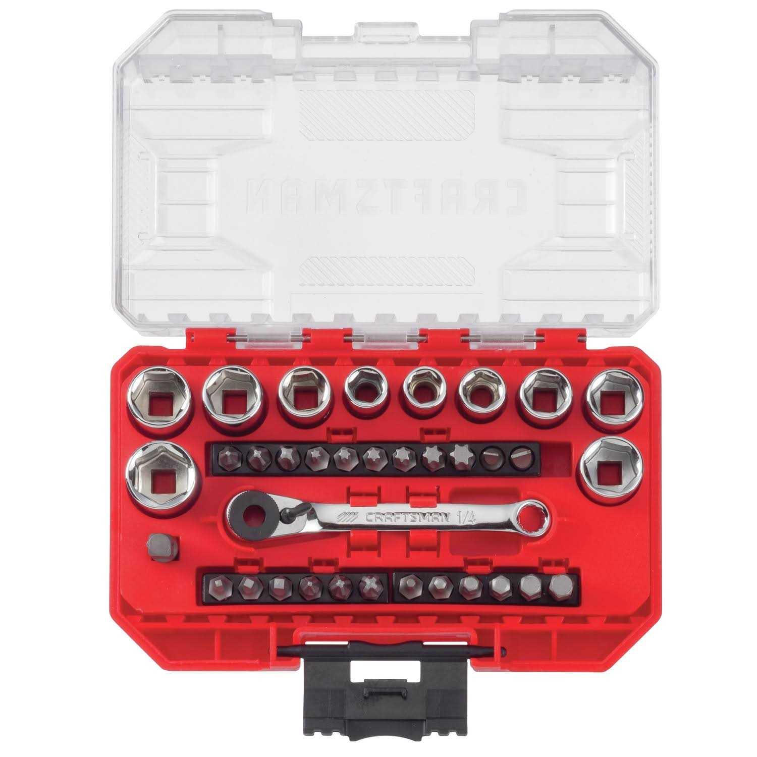 Craftsman 1/4 in. Drive 72 Tooth Pear Head Ratchet - Inhomebuy