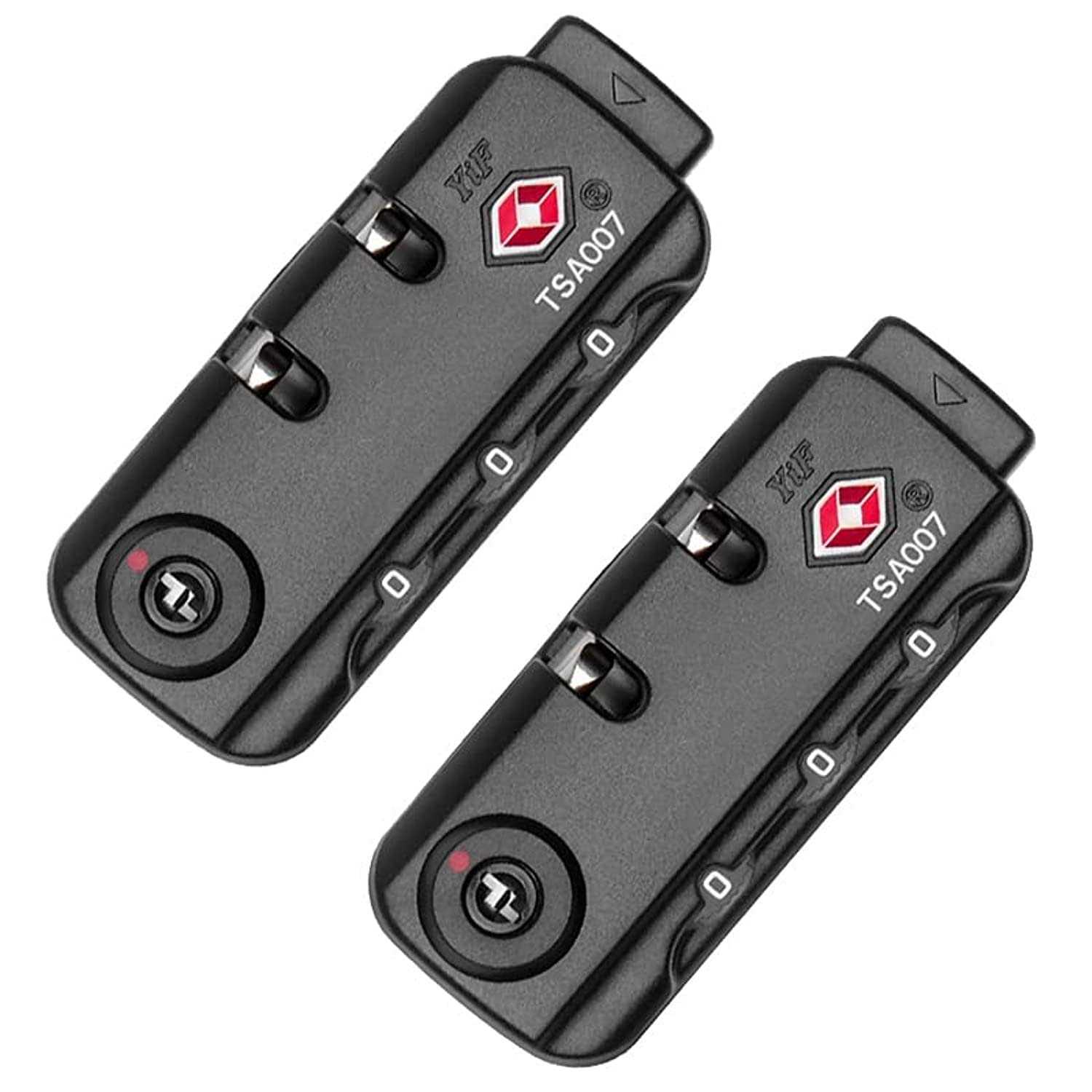 TSA Approved Luggage Locks with Keys for Travel – Flexible Ultra Secure Mini Key Padlock & Metal Zinc Alloy Material - Inhomebuy