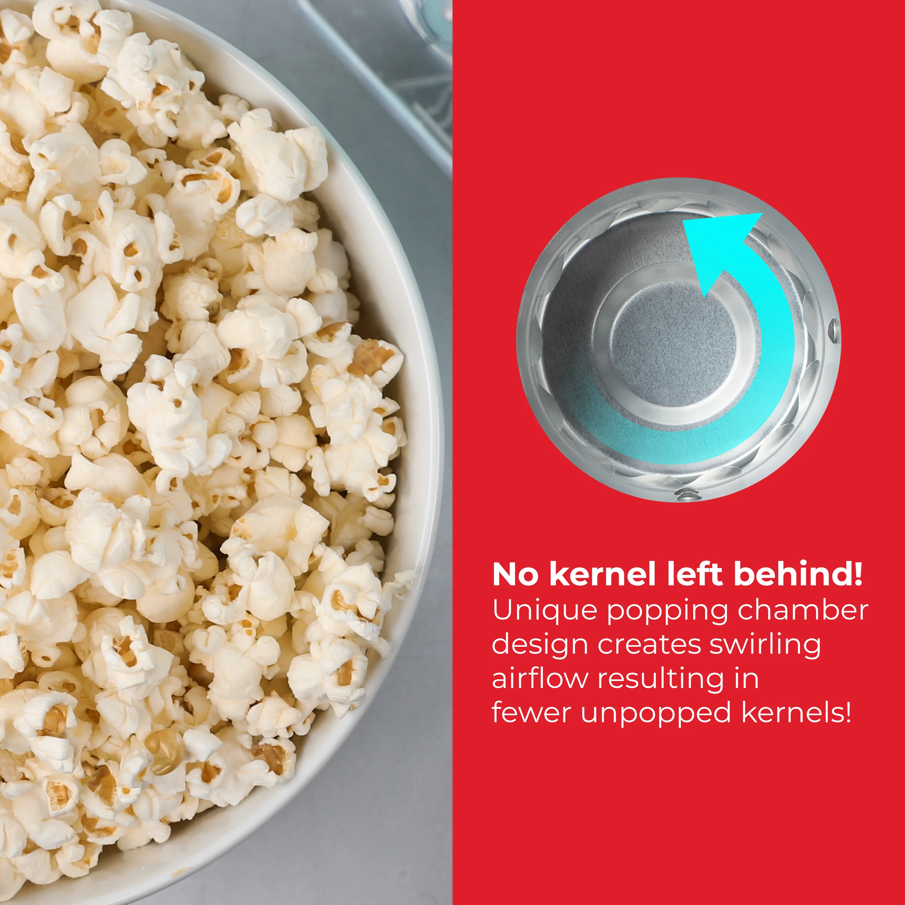 Coca-Cola Peace & Harmony Hot Air Popcorn Maker - Inhomebuy