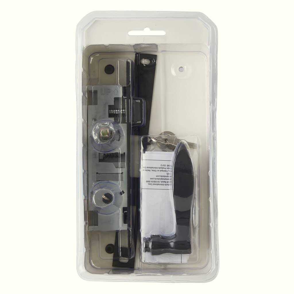 Wright Products Keyed Push Button Latch - Inhomebuy