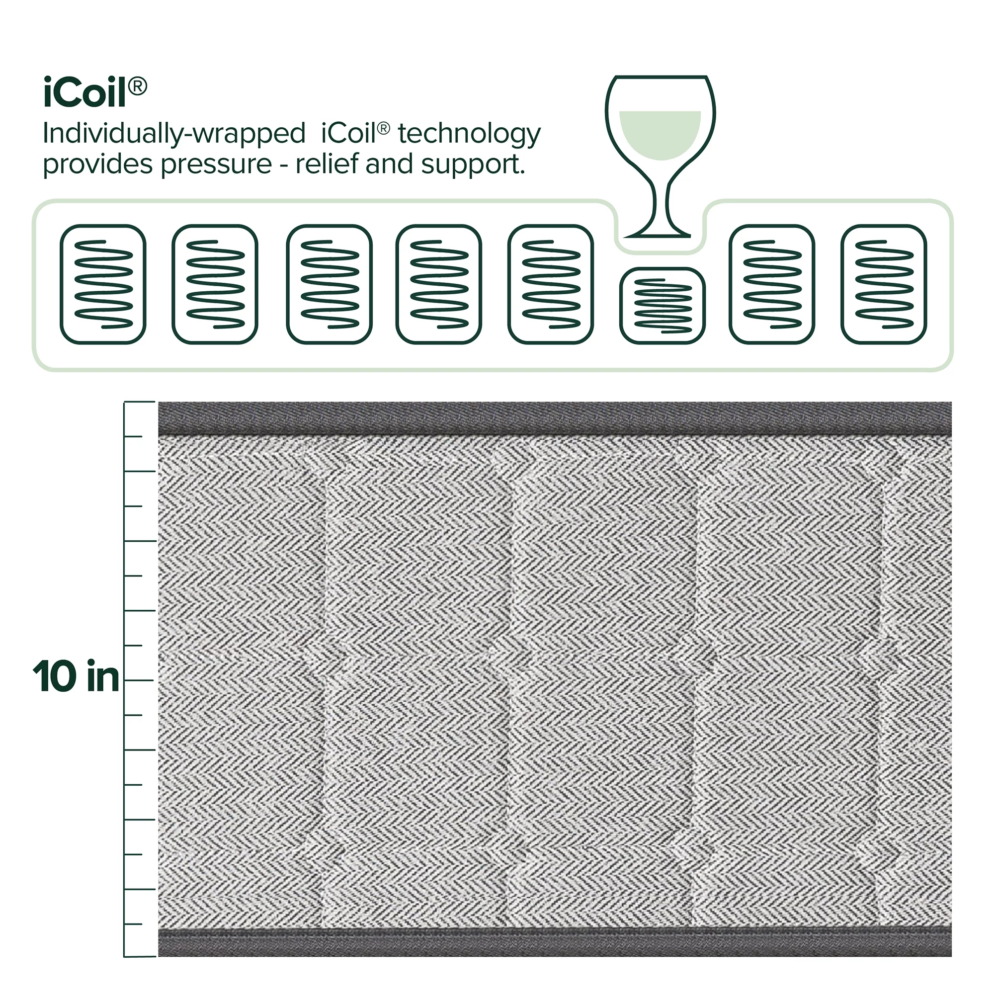 Zinus Comfort Support 10