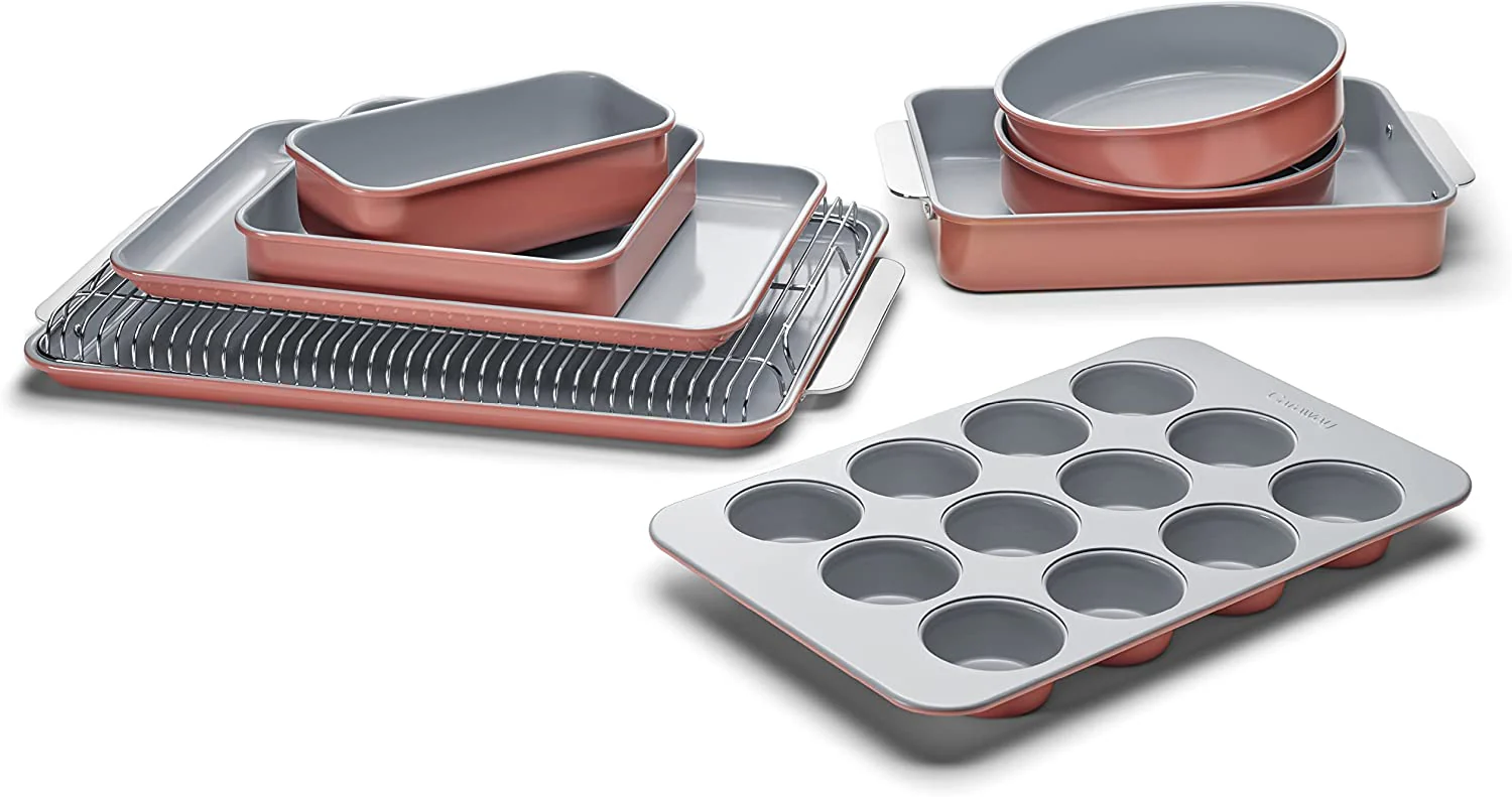 Caraway Complete Bakeware Set in Perracotta - Inhomebuy