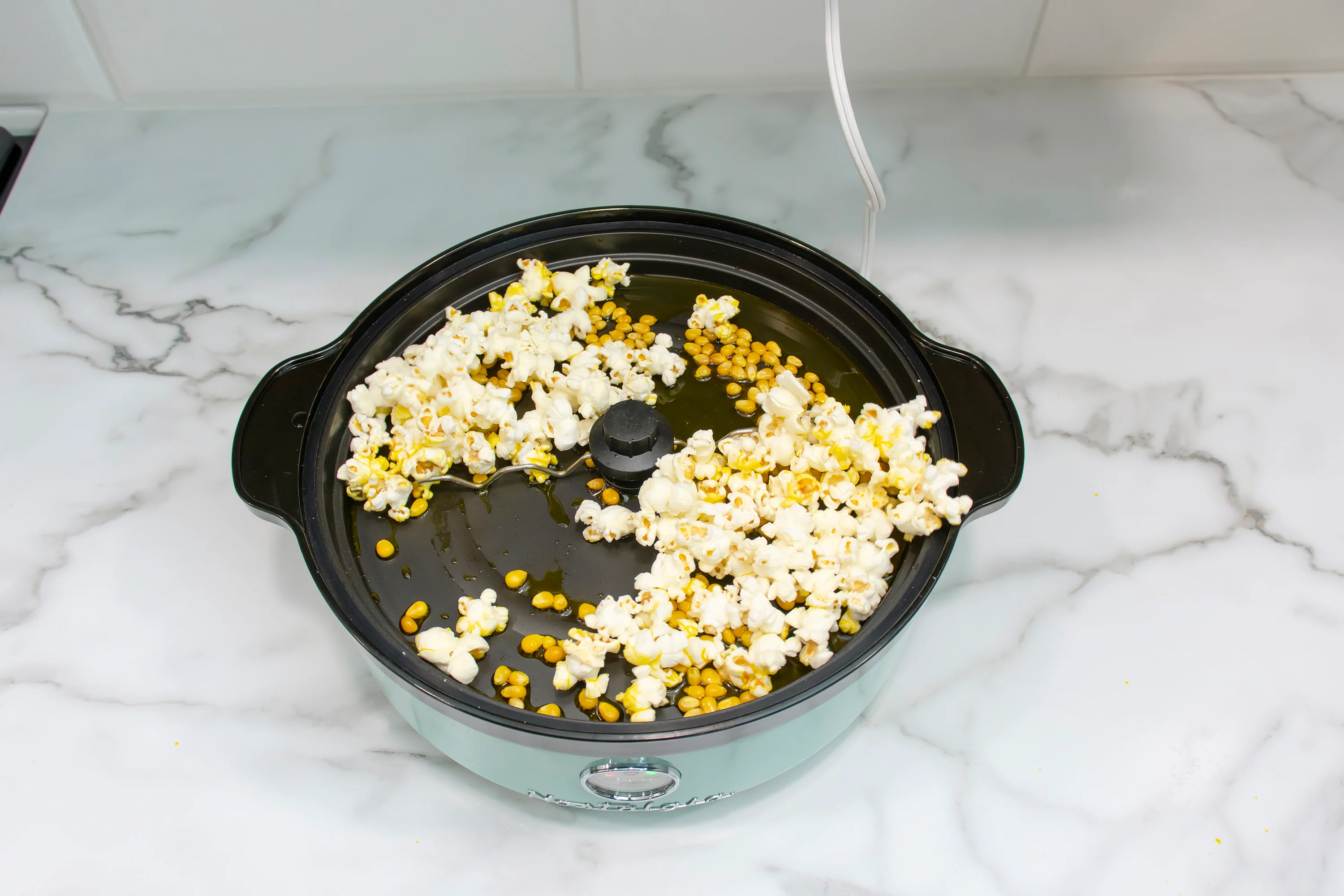 Classic Retro Stirring Popcorn Maker - Inhomebuy
